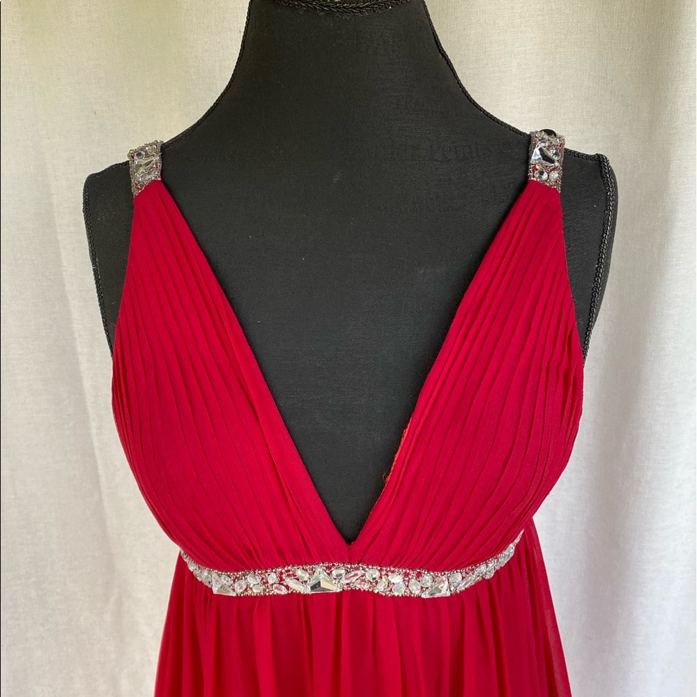 Scala Gemstone Chiffon Dress - Picture 2 of 10